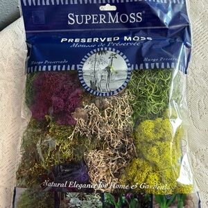 SuperMoss Preserved Moss Variety Pack